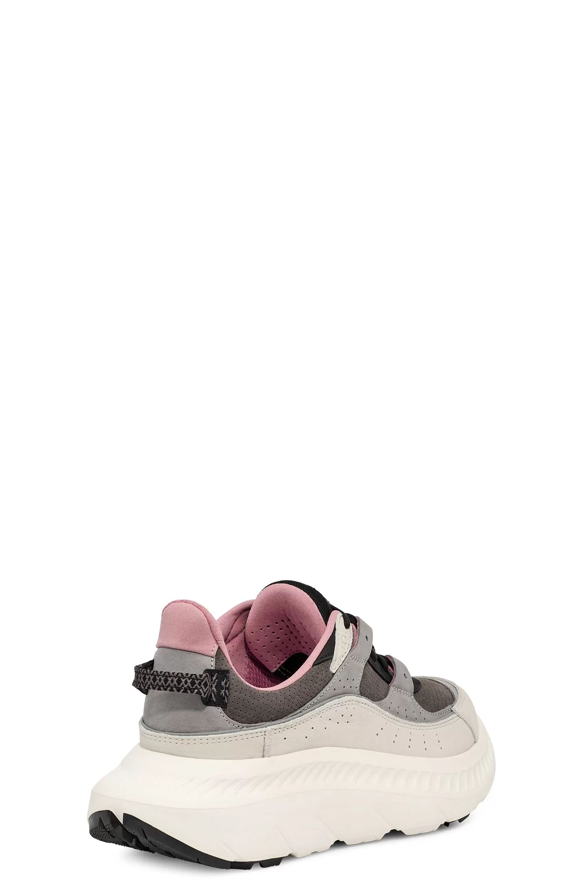 Heren UGG Sneakers | Ca805 V2 Nubuck Wit / asfaltgrijs / licht bordeaux