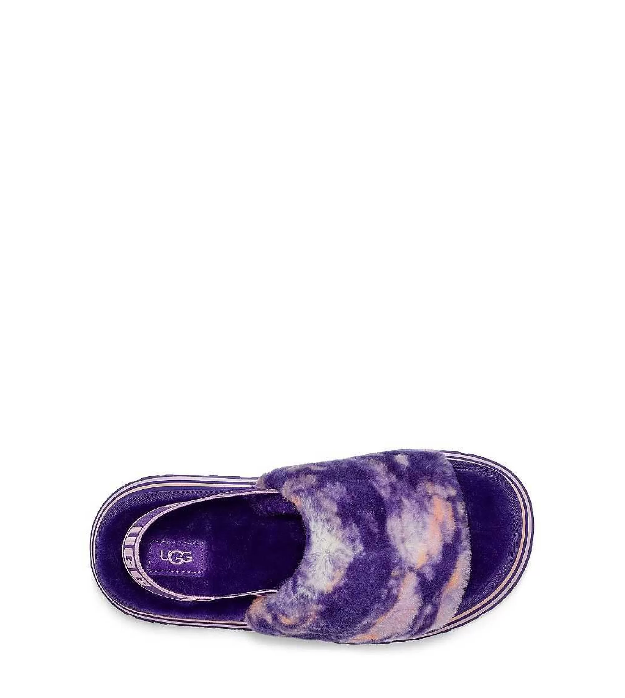 Dames UGG Slippers | Disco-knikkerglijbaan, Violette Nacht