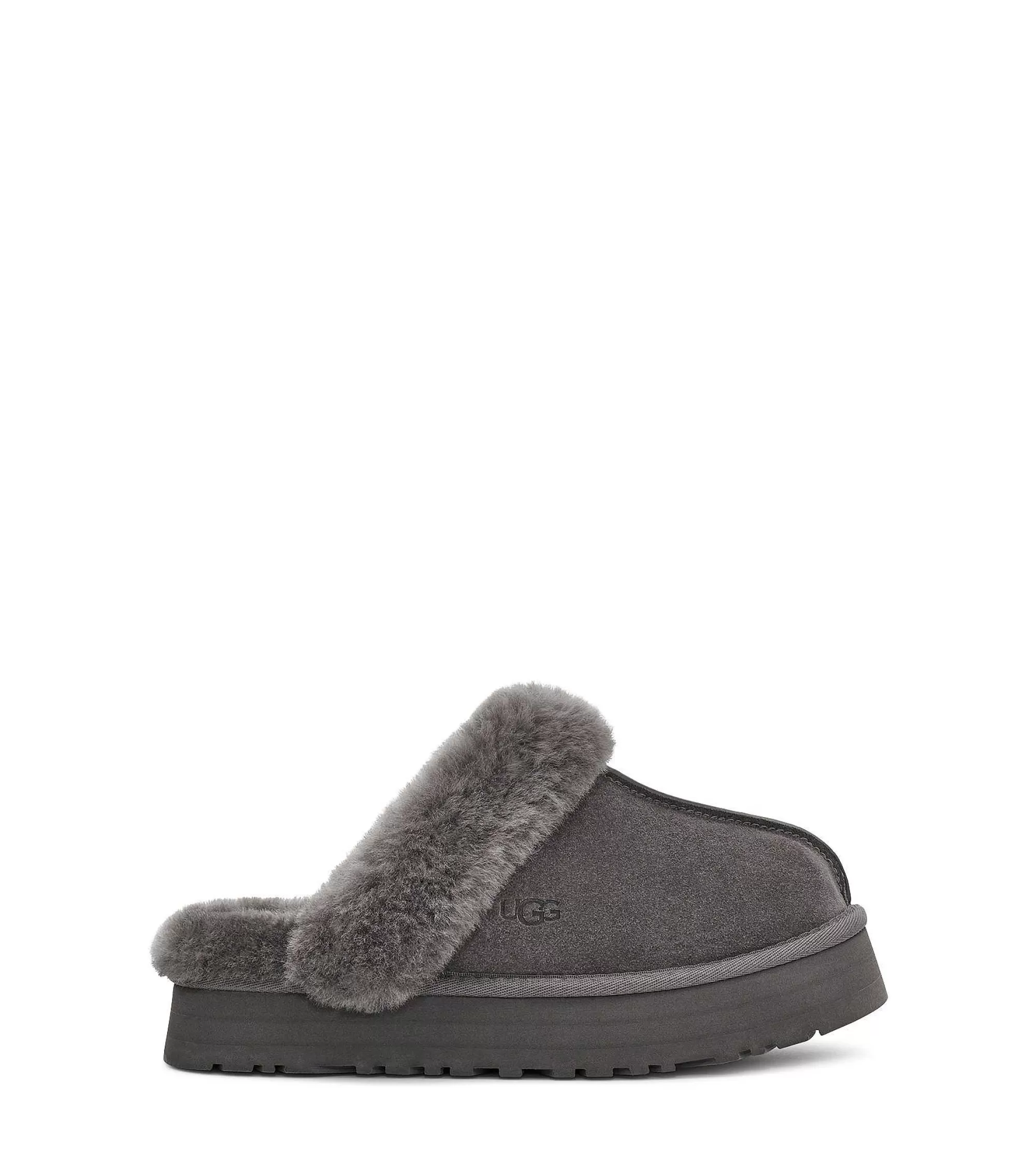 Dames UGG Slippers | Disquette Houtskool