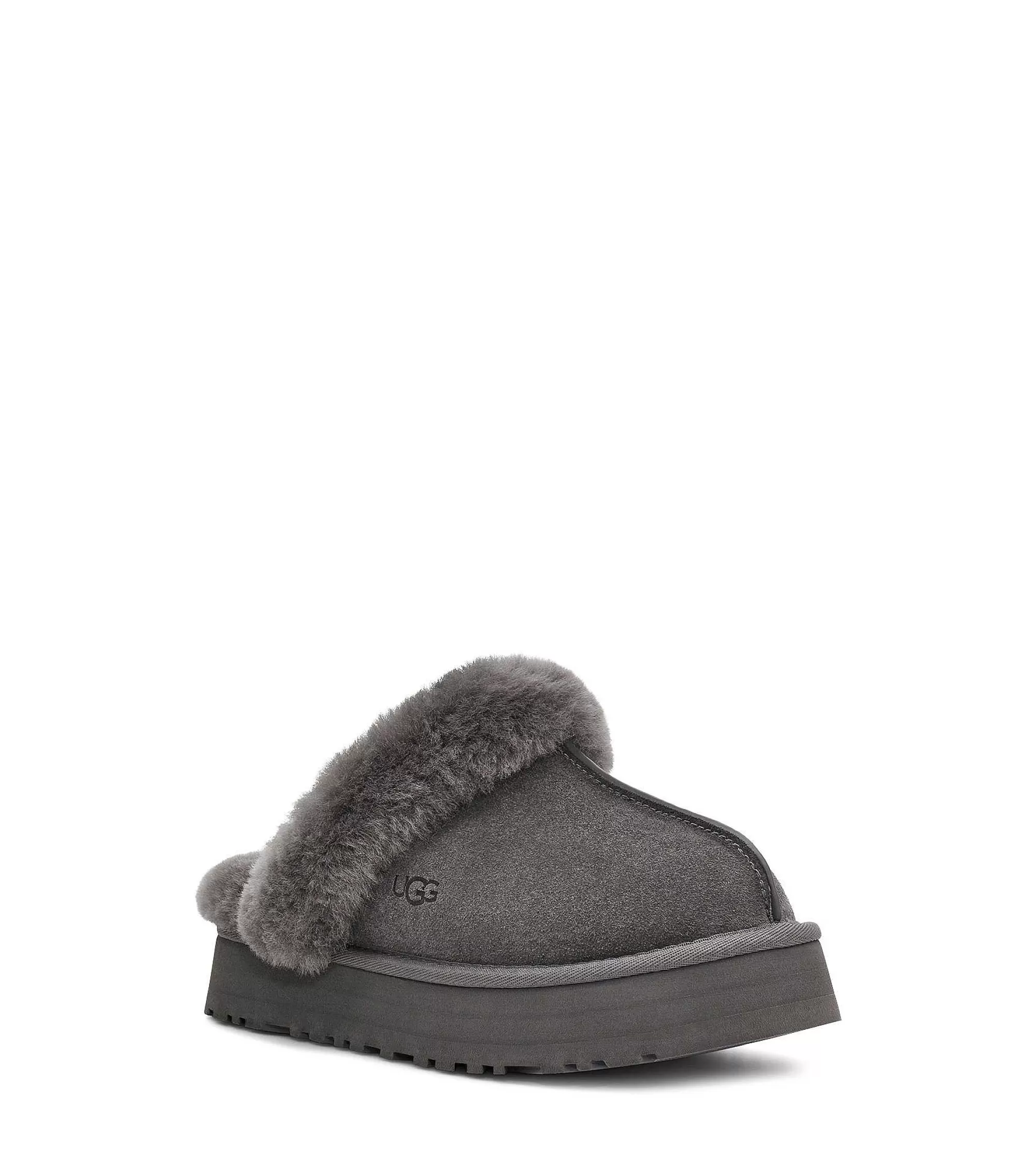 Dames UGG Slippers | Disquette Houtskool