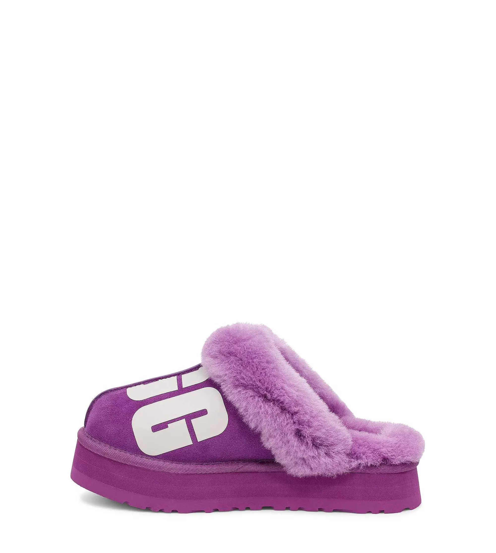 Dames UGG Slippers | Disquette Gehakt Paarse lucht