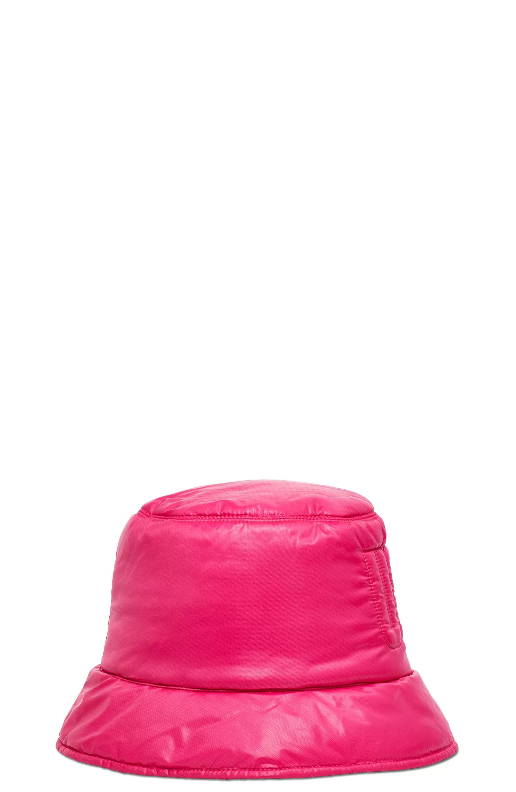 Dames UGG Accessoires | Gewatteerde vissershoed met logo, Neon roze