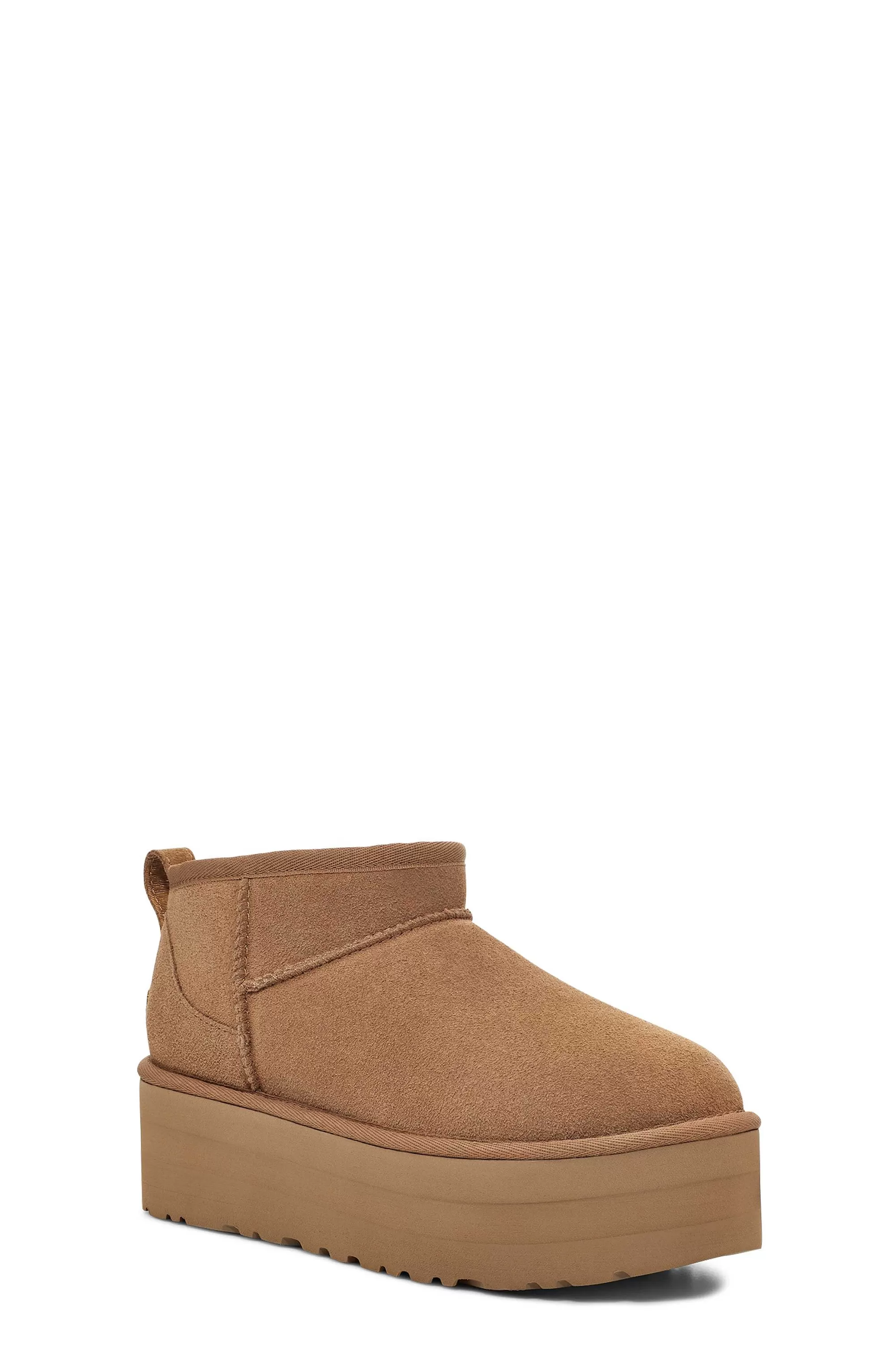 Dames UGG Klassieke laarzen | Klassiek Ultra Mini-platform, Kastanje