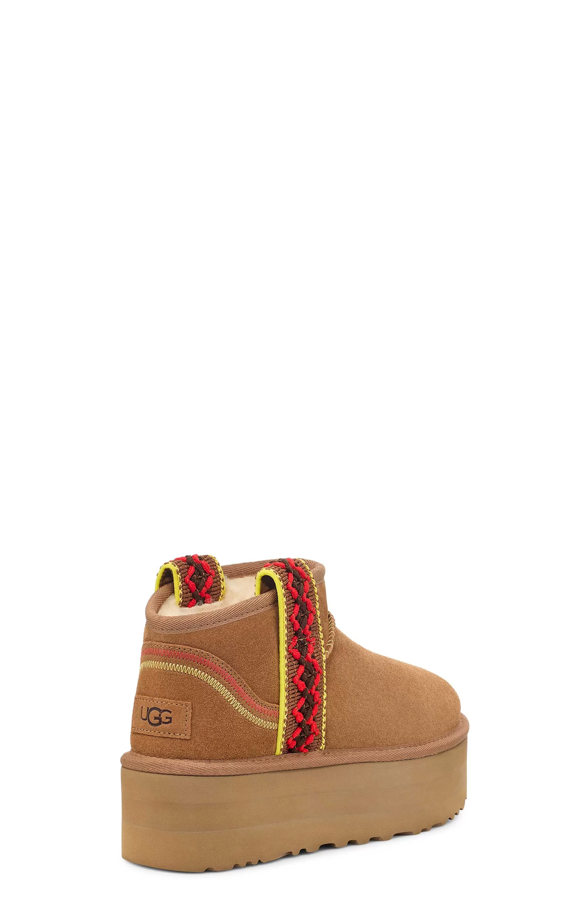 Dames UGG Klassieke laarzen | Klassieke Ultra Mini Braid Pla Kastanje