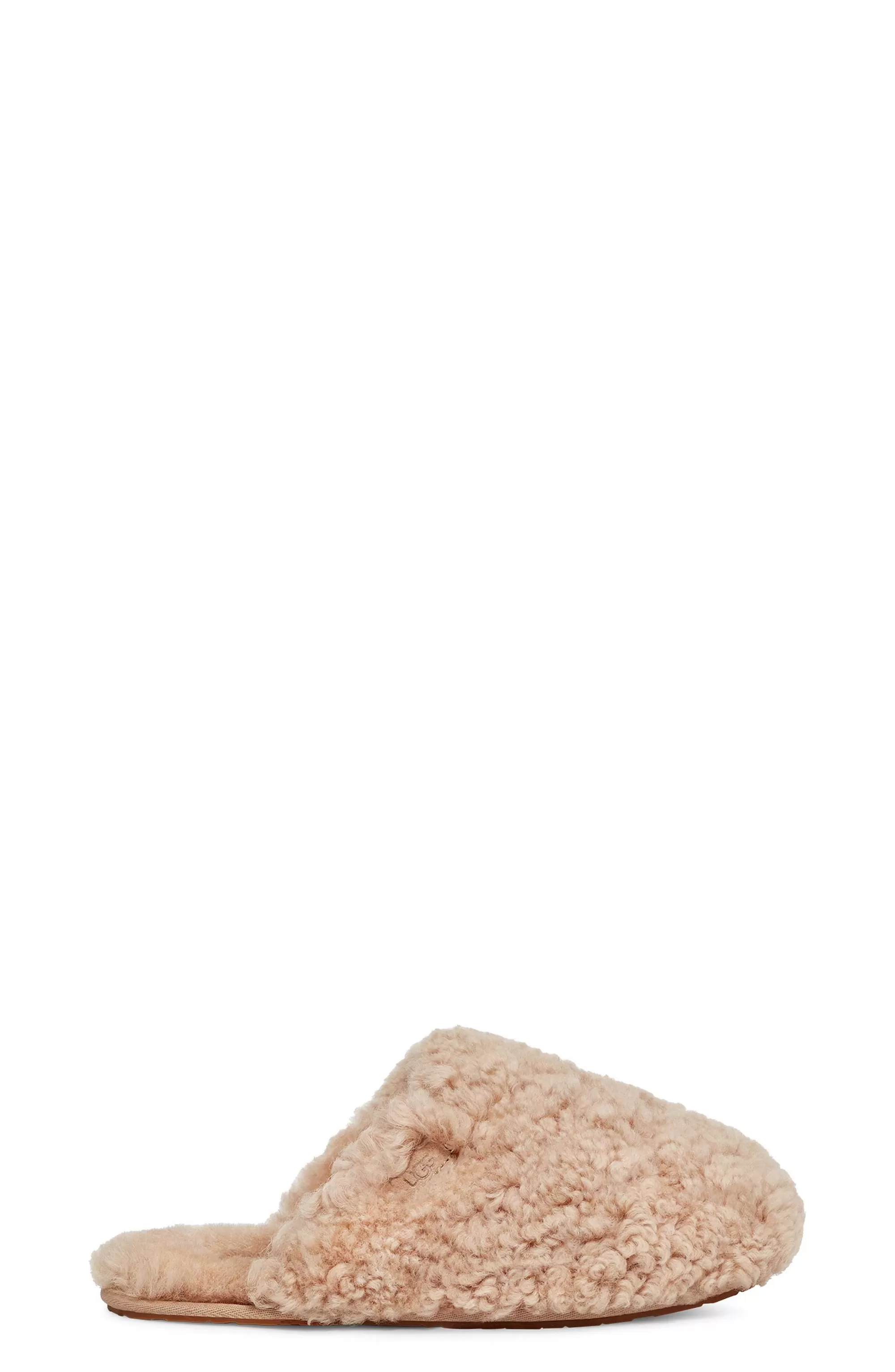 Dames UGG Slippers | Maxi krullende muilezel, Zand