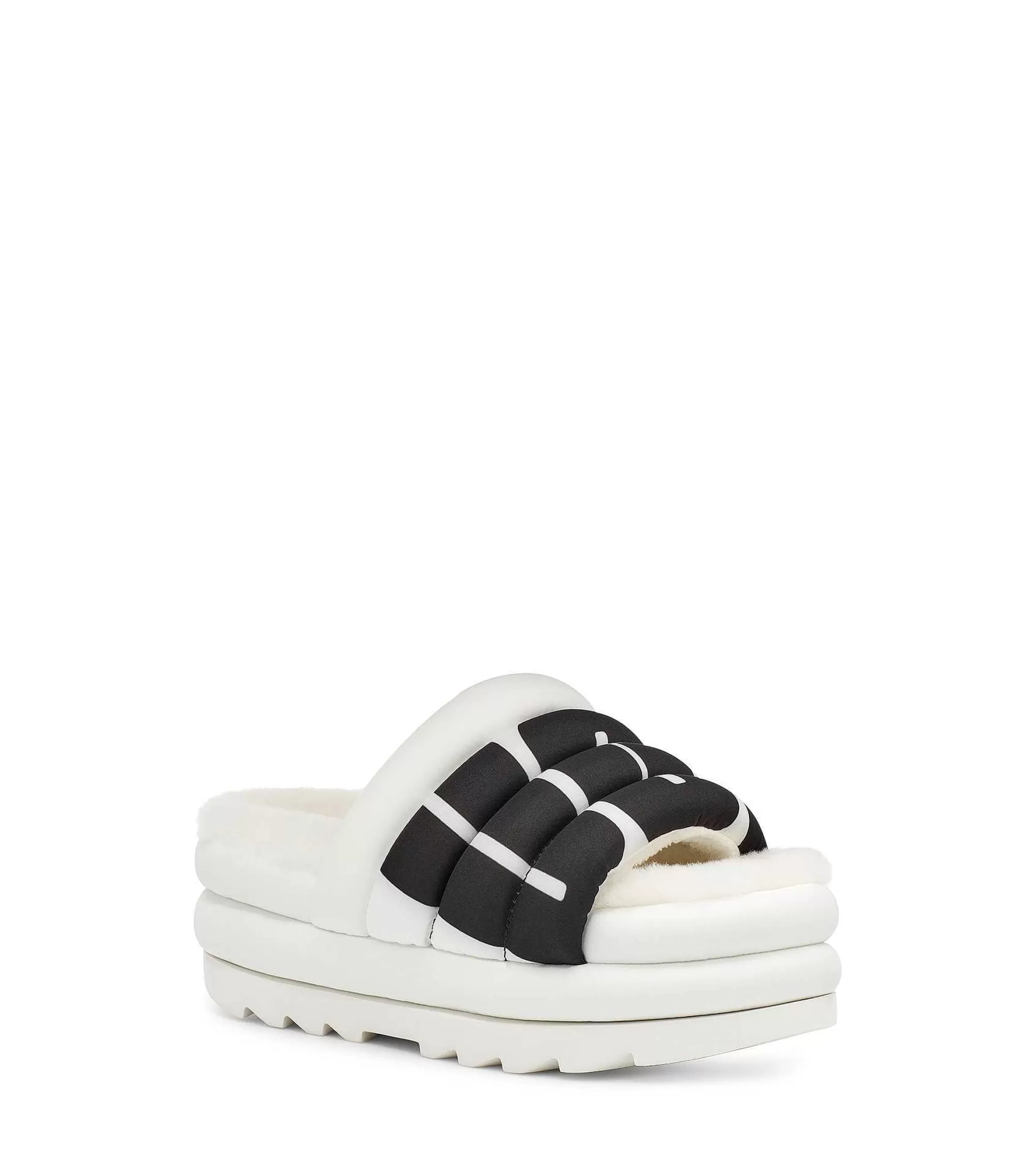 Dames UGG Sandalen en slippers | Maxi Slide-logo Zwart