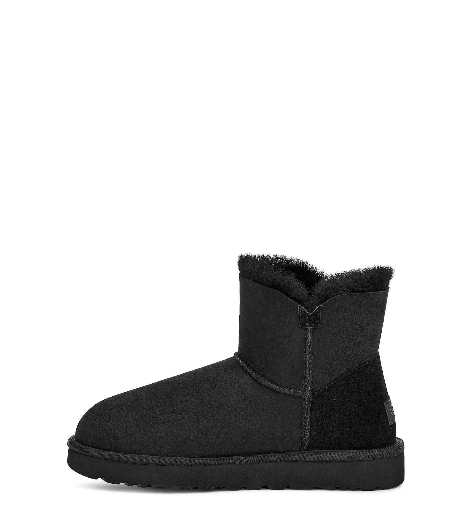 Dames UGG Klassieke laarzen | Mini Bailey Button II, Zwart