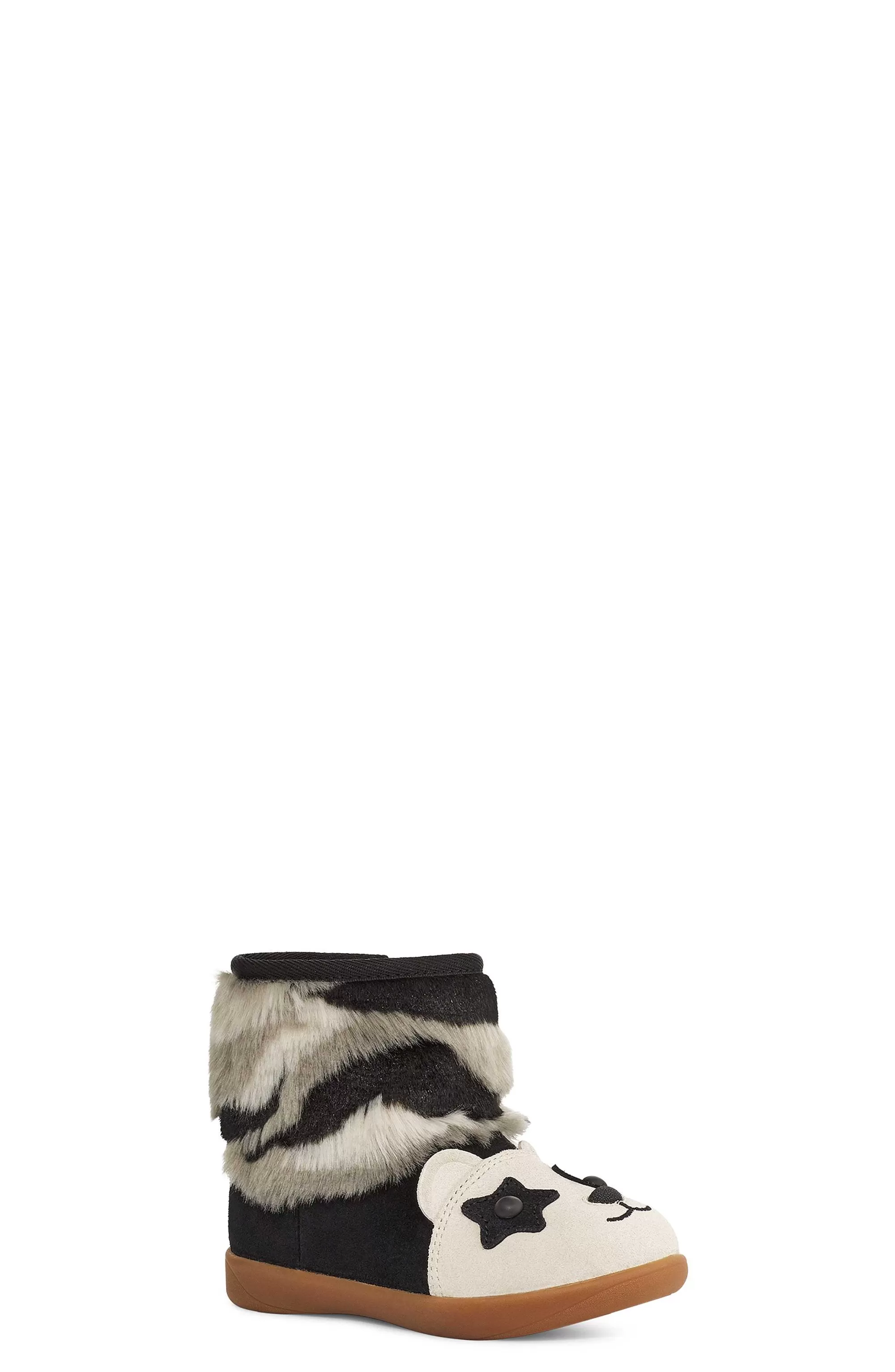 Kinderen UGG Laarzen | Panda Stuffie, Zwart