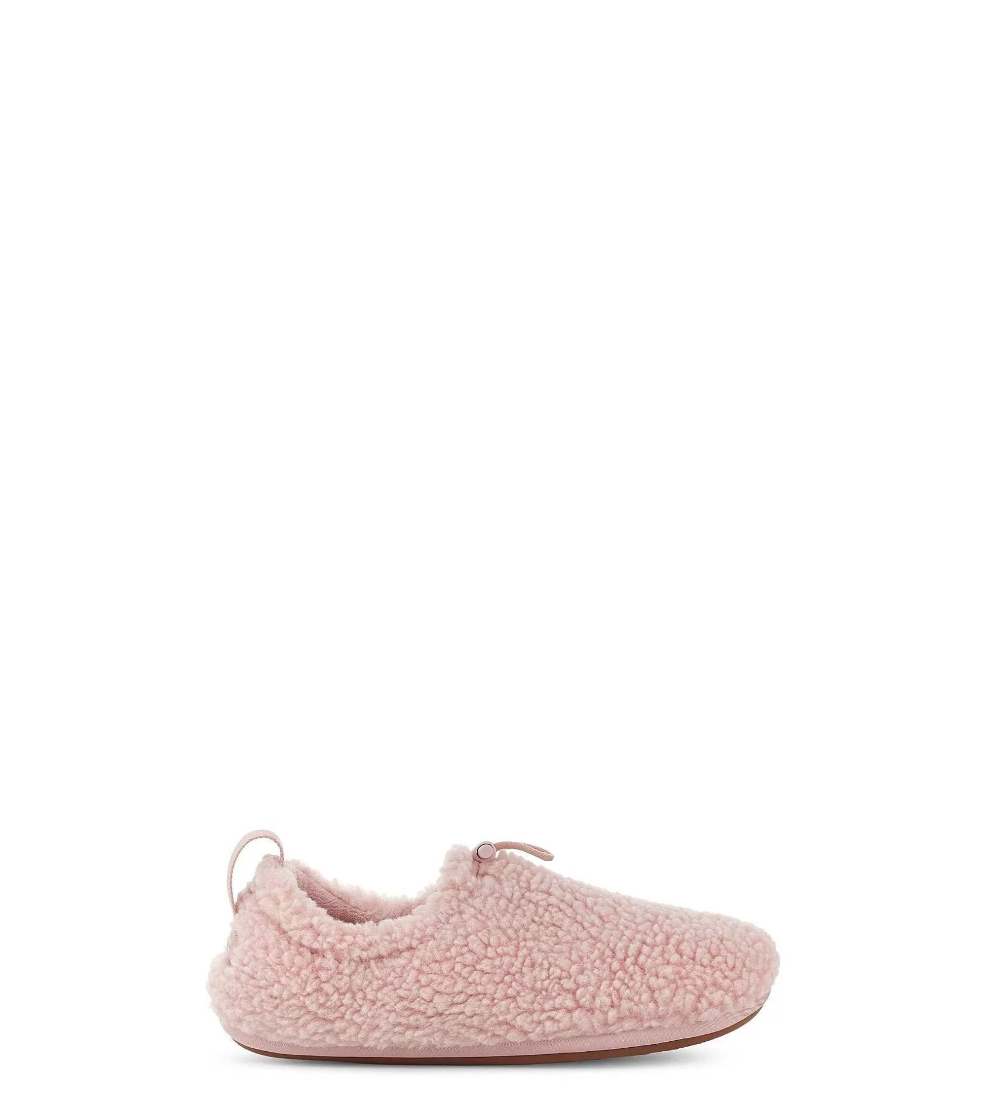 Dames UGG Slippers | Pluche pantoffel Roze grijs