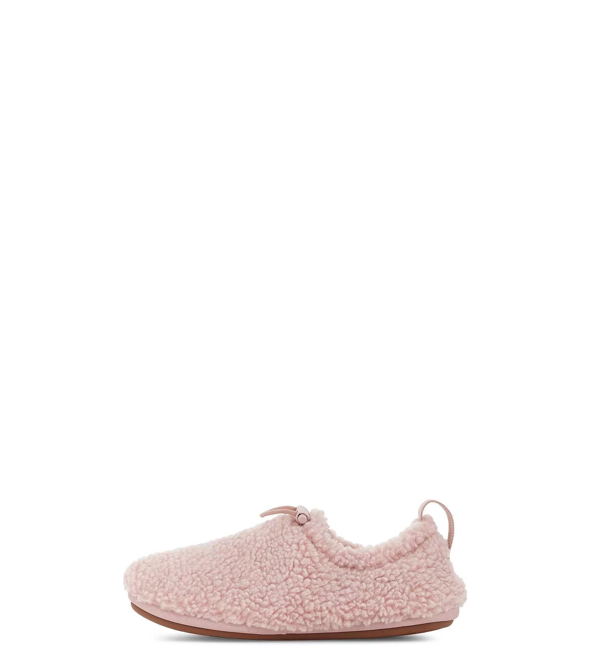 Dames UGG Slippers | Pluche pantoffel Roze grijs