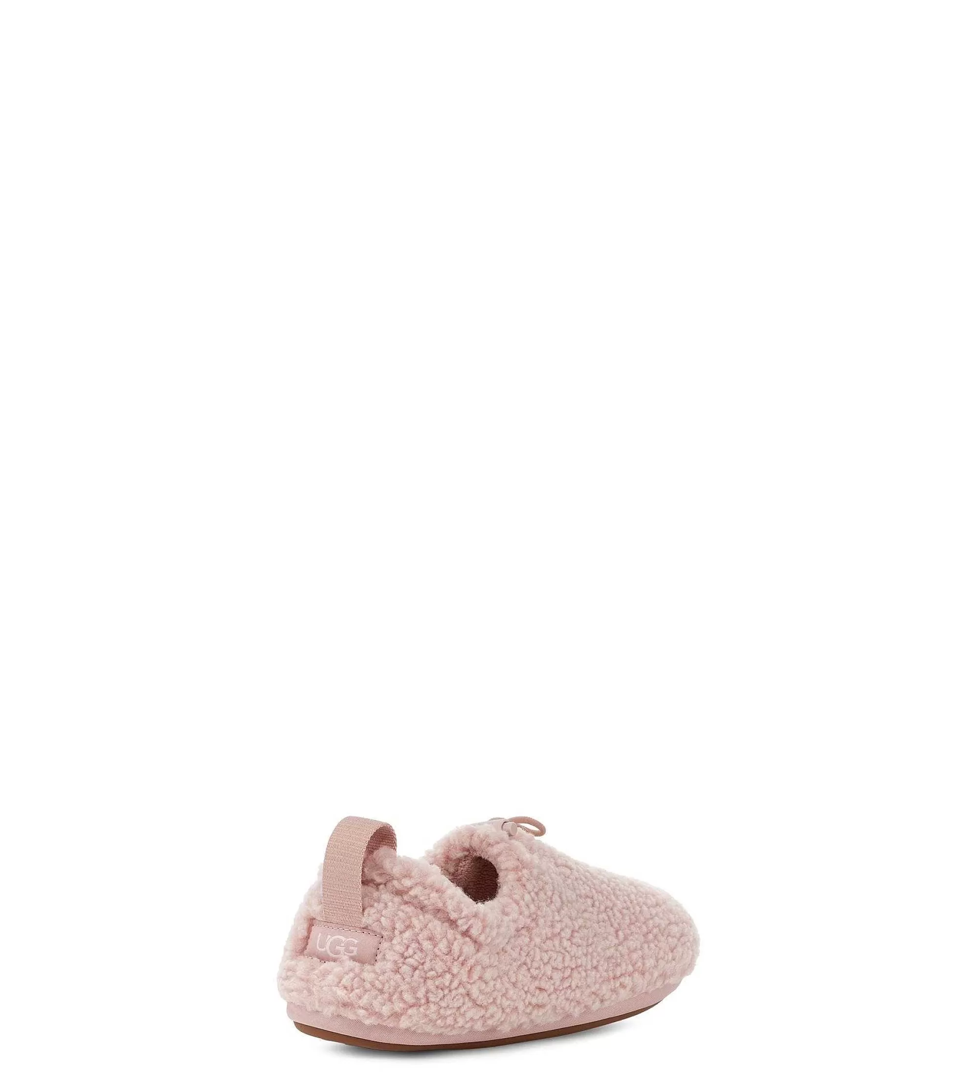 Dames UGG Slippers | Pluche pantoffel Roze grijs