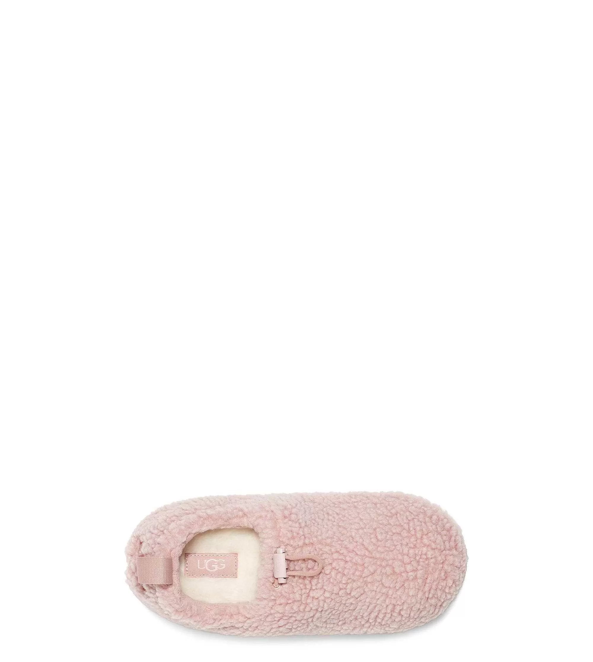 Dames UGG Slippers | Pluche pantoffel Naturel/ Kastanje