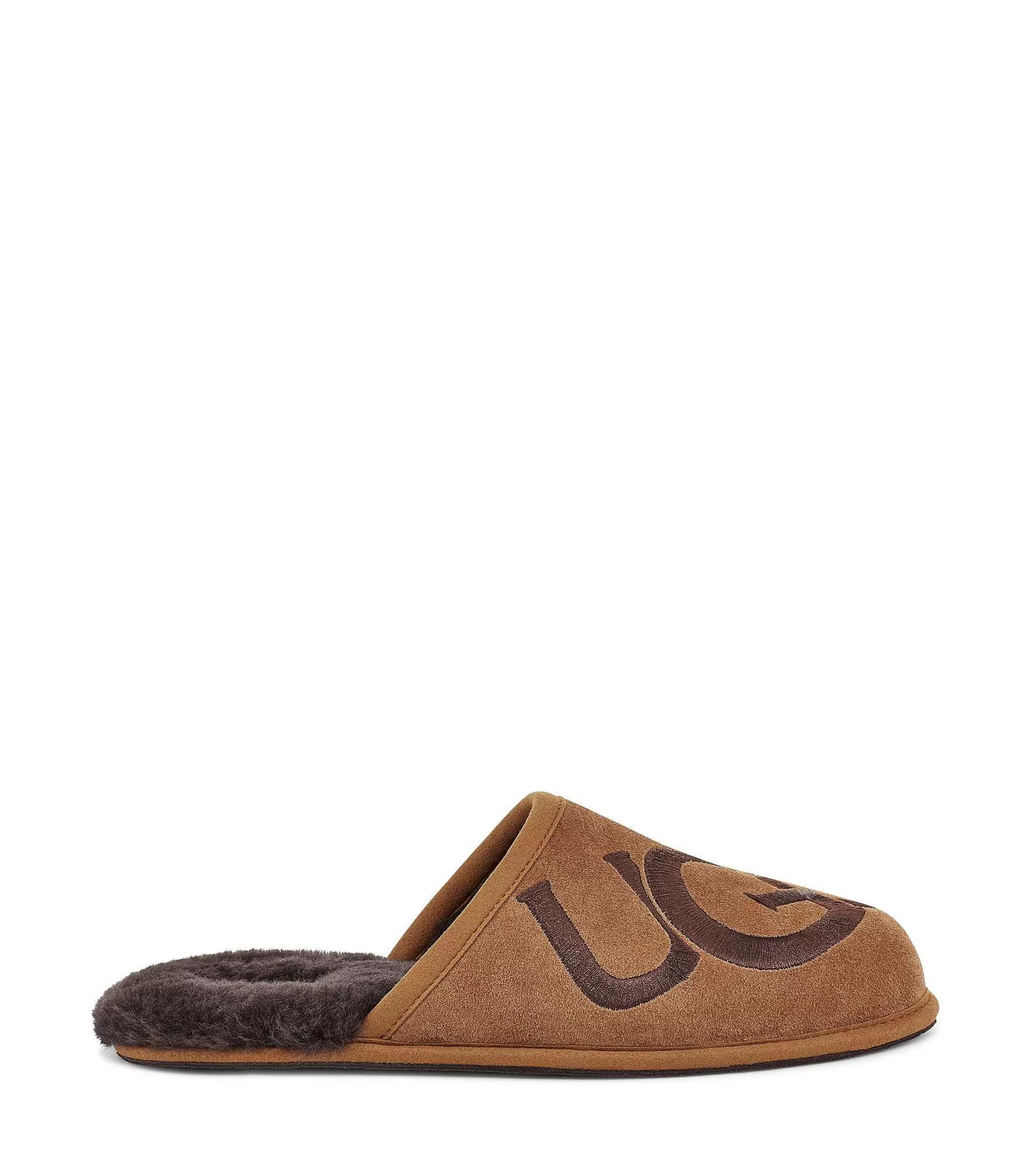 Heren UGG Slippers | Scuff-logo Zwart