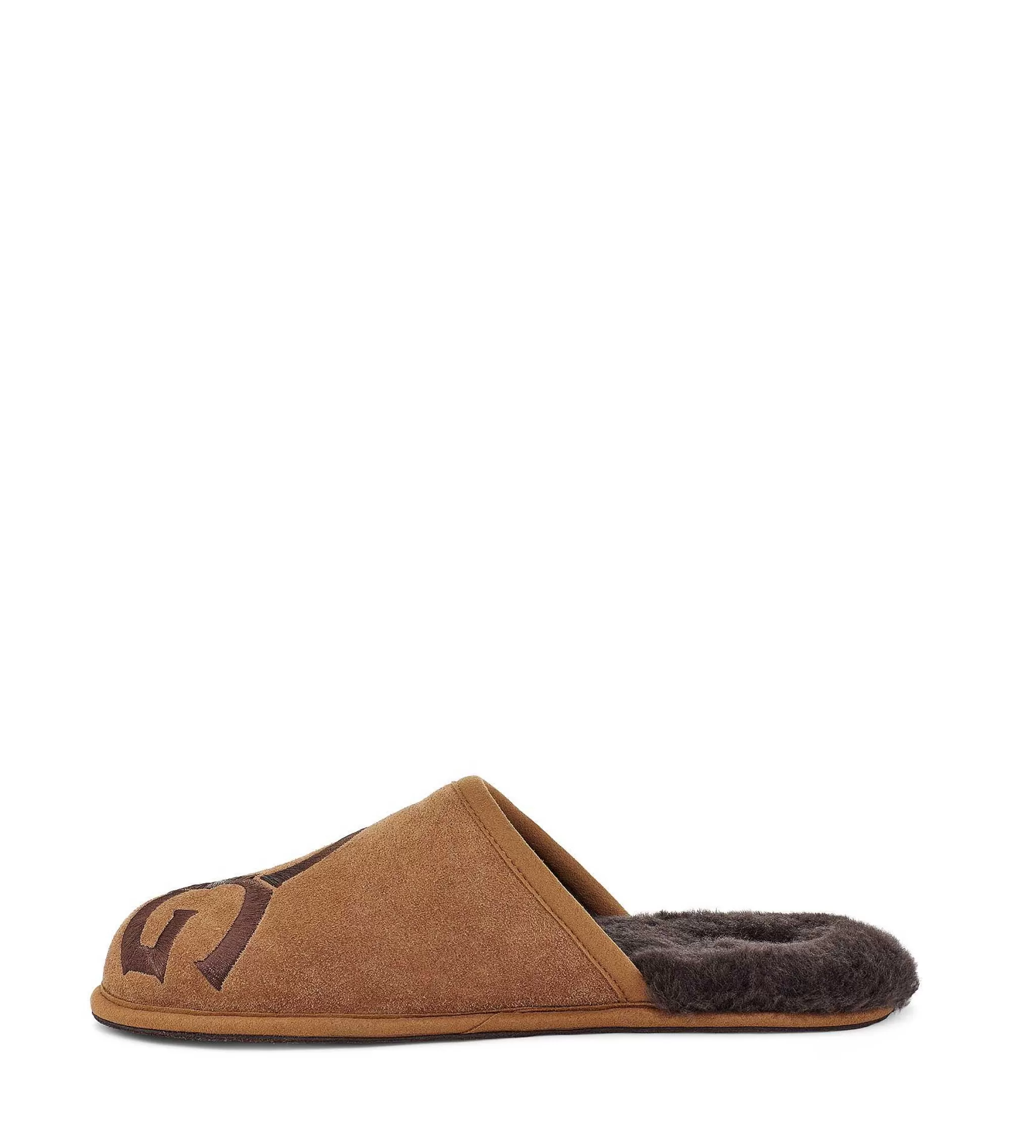 Heren UGG Slippers | Scuff-logo Zwart