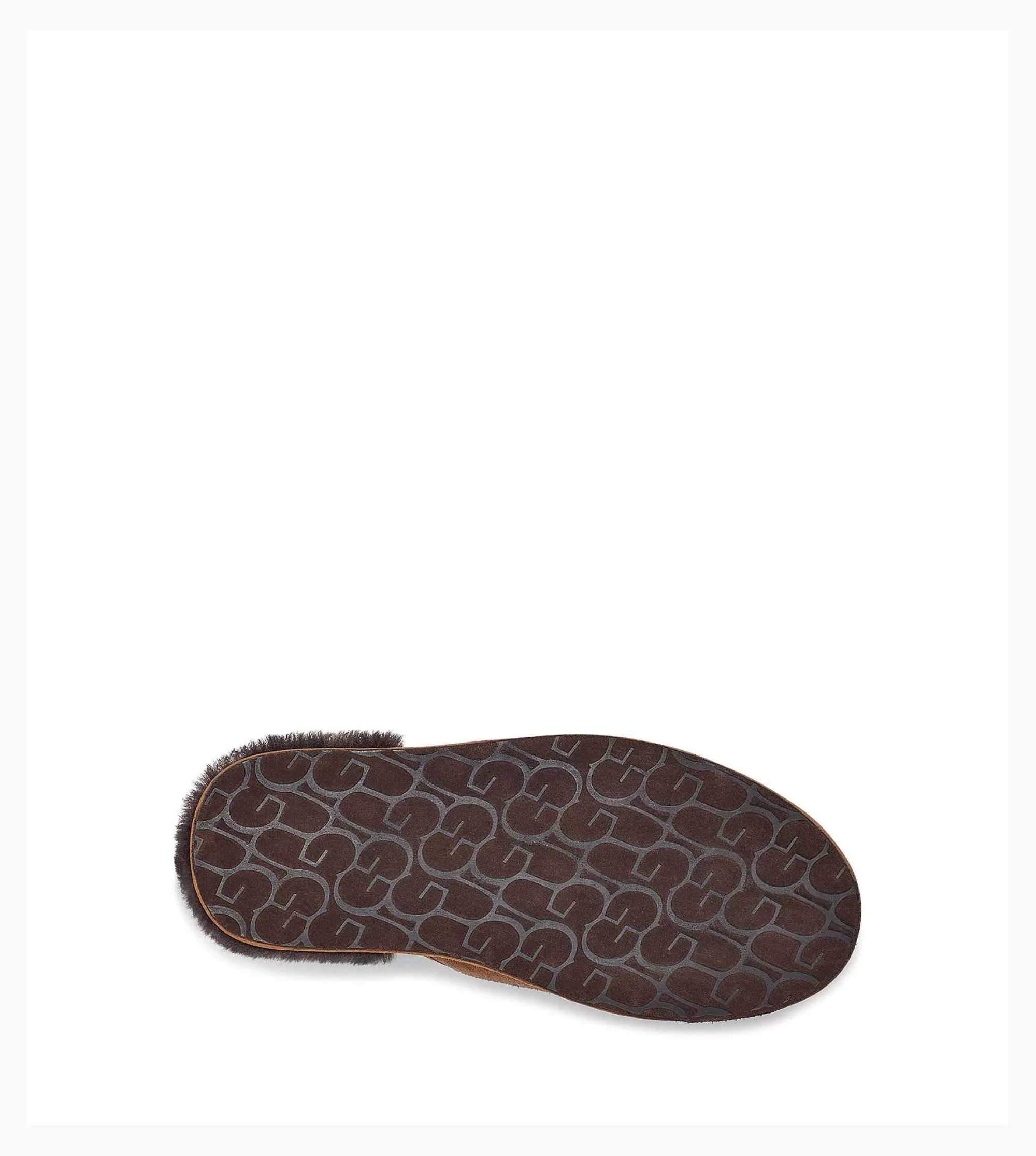 Heren UGG Slippers | Scuff-logo Kastanje / Espresso