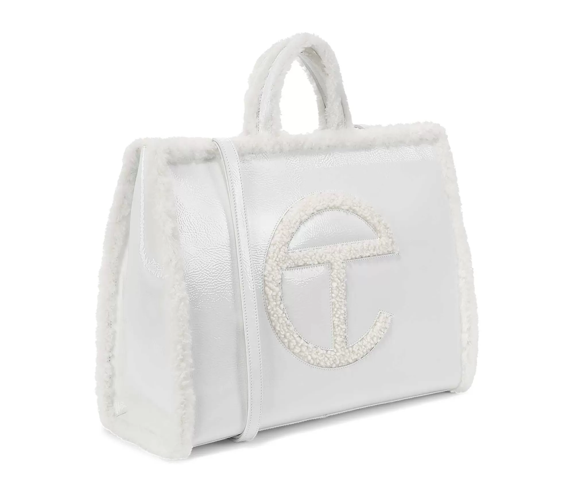 Dames UGG Accessoires | X Telfar M Shopper gekreukeld Wit